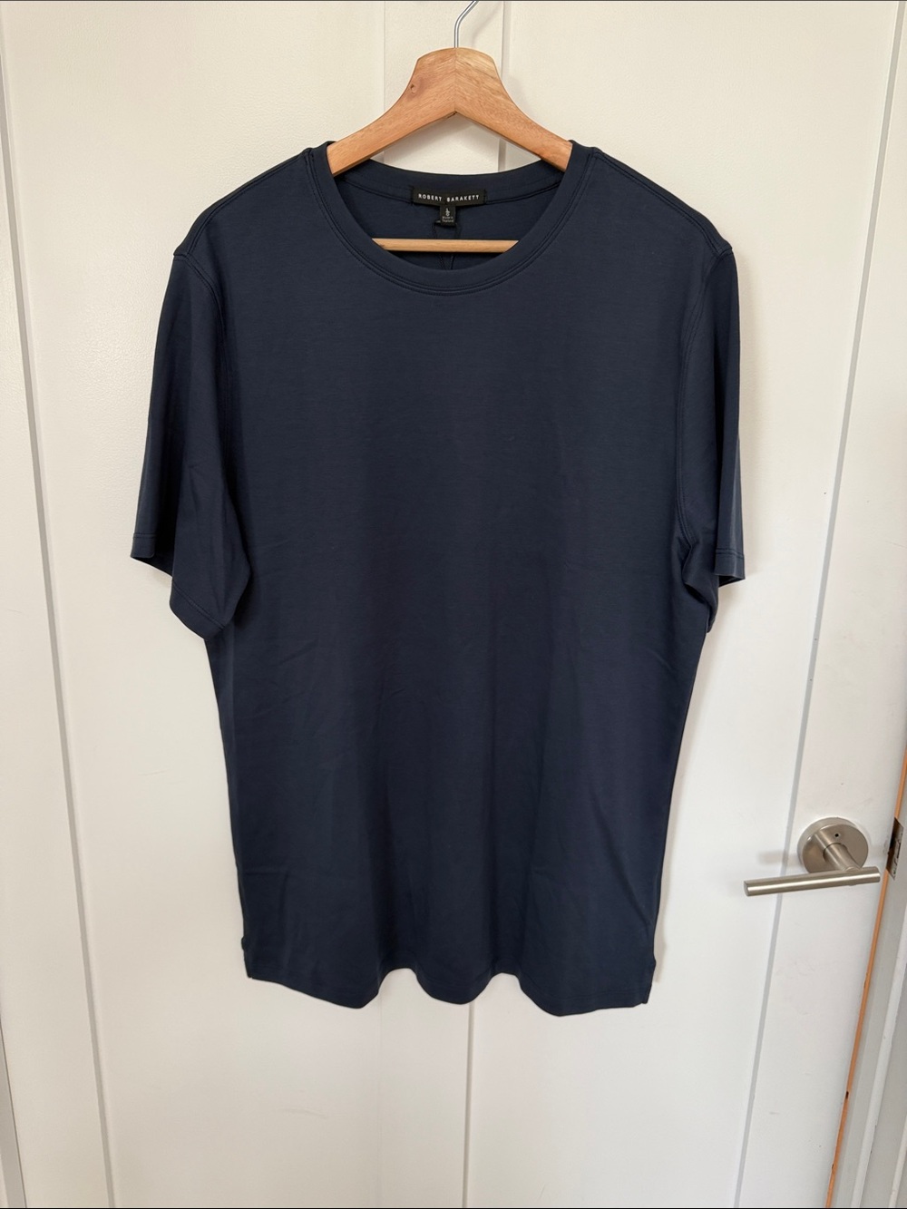 Robert Barakett Navy Short Sleeve Crew Tee